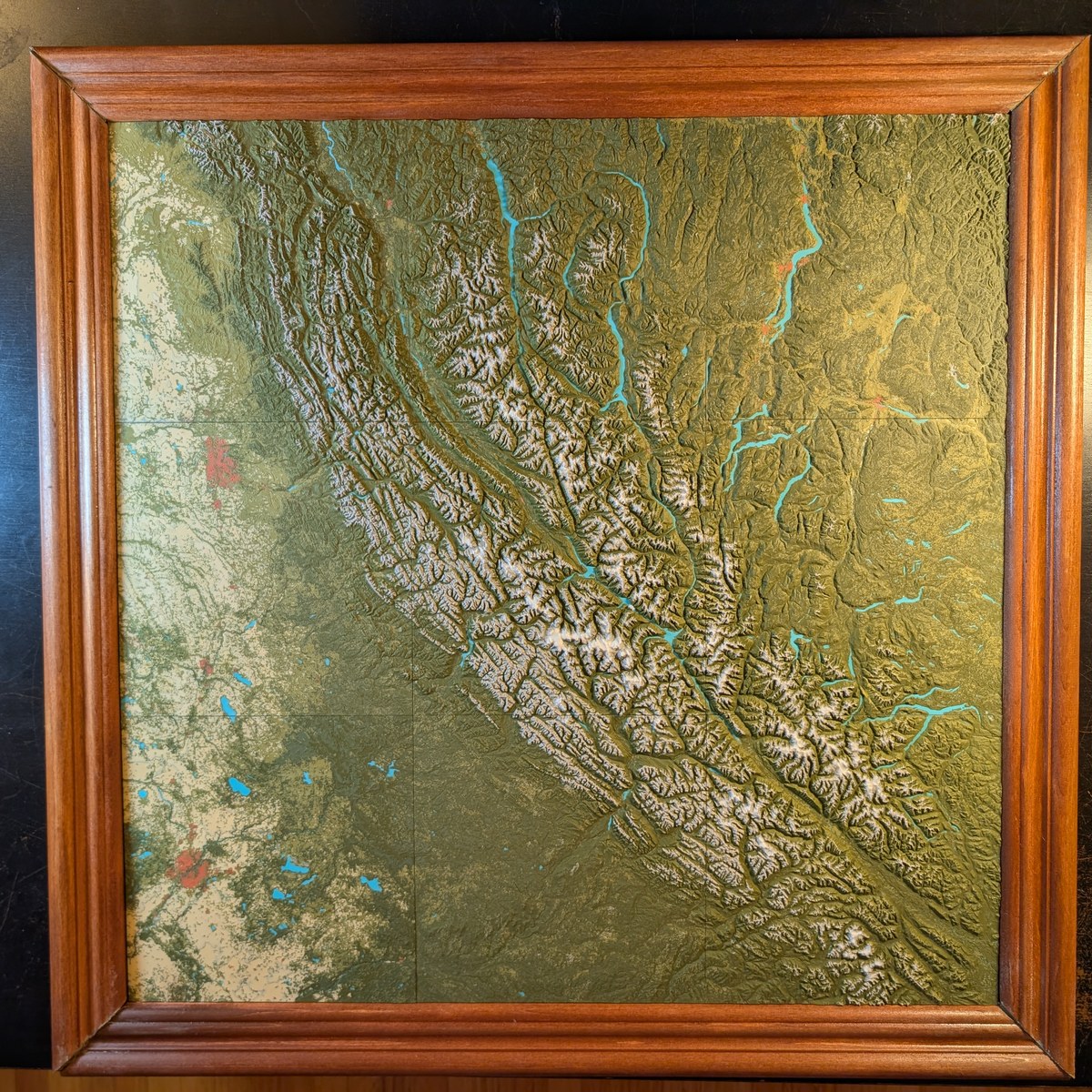 The Canadian Rockies — 60 × 60 cm